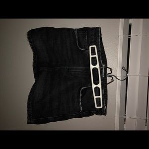 Zara black denim skirt 🖤